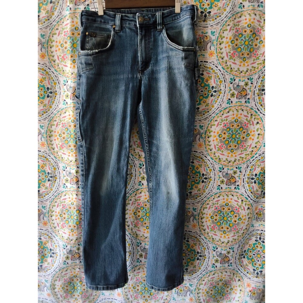 NOBLE OUTFITTERS Flex Denim Carpenter Jeans Men's 30x32 Distressed See Photos